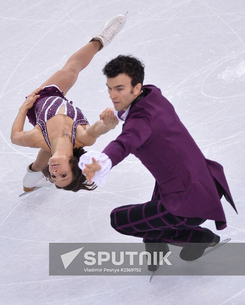 2014 Winter Olympics. Figure skating. Pairs. Free skating