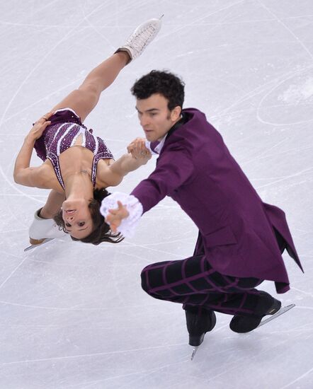 2014 Winter Olympics. Figure skating. Pairs. Free skating