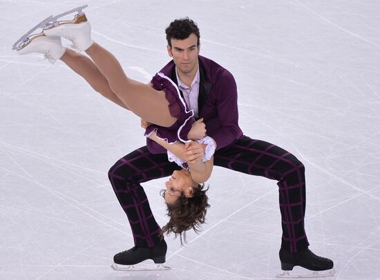 2014 Winter Olympics. Figure skating. Pairs. Free skating