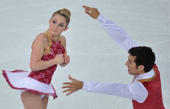 2014 Winter Olympics. Figure skating. Pairs. Free skating