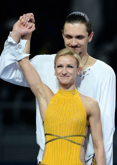 2014 Winter Olympics. Figure skating. Pairs. Free skating