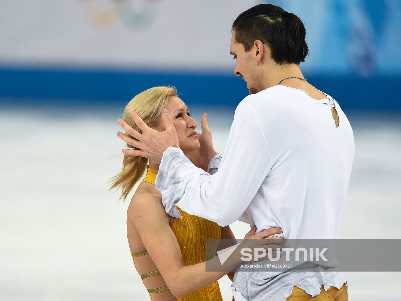 2014 Winter Olympics. Figure skating. Pairs. Free skating