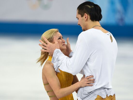 2014 Winter Olympics. Figure skating. Pairs. Free skating