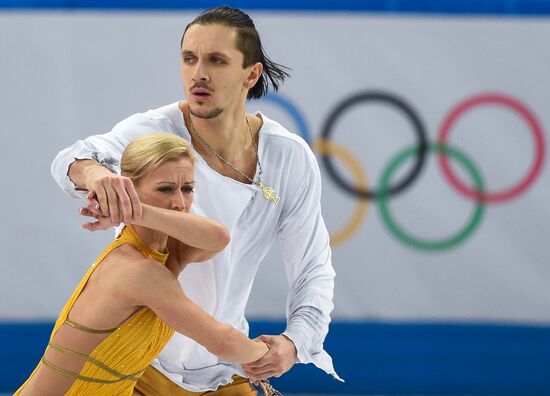 2014 Winter Olympics. Figure skating. Pairs. Free skating