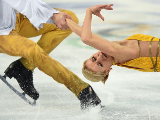 2014 Winter Olympics. Figure skating. Pairs. Free skating