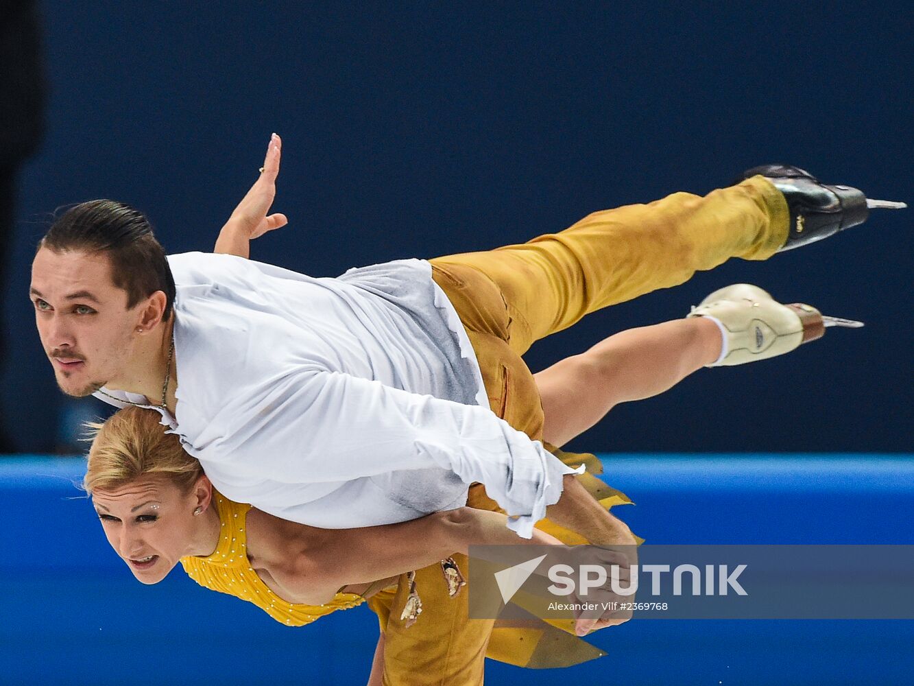 2014 Winter Olympics. Figure skating. Pairs. Free skating