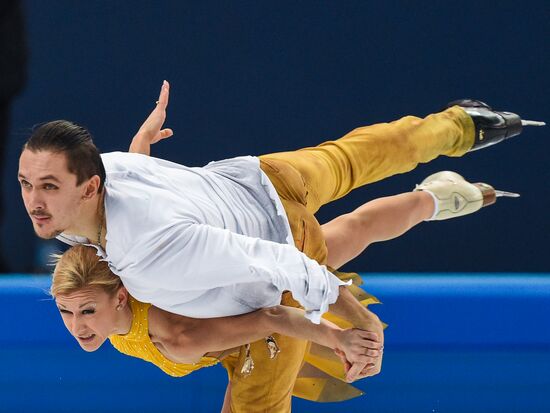 2014 Winter Olympics. Figure skating. Pairs. Free skating