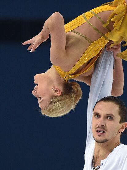 2014 Winter Olympics. Figure skating. Pairs. Free skating