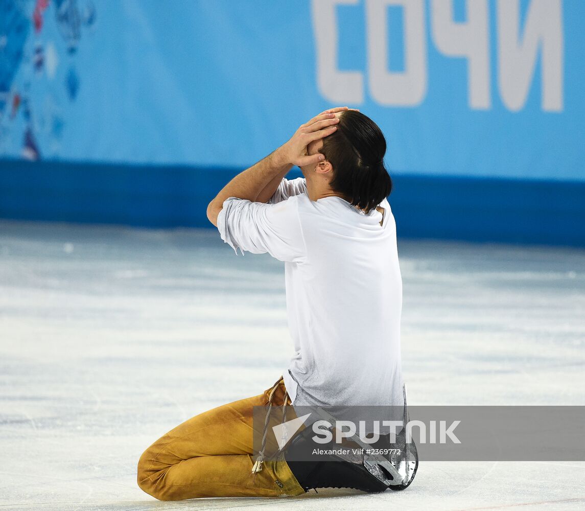 2014 Winter Olympics. Figure skating. Pairs. Free skating