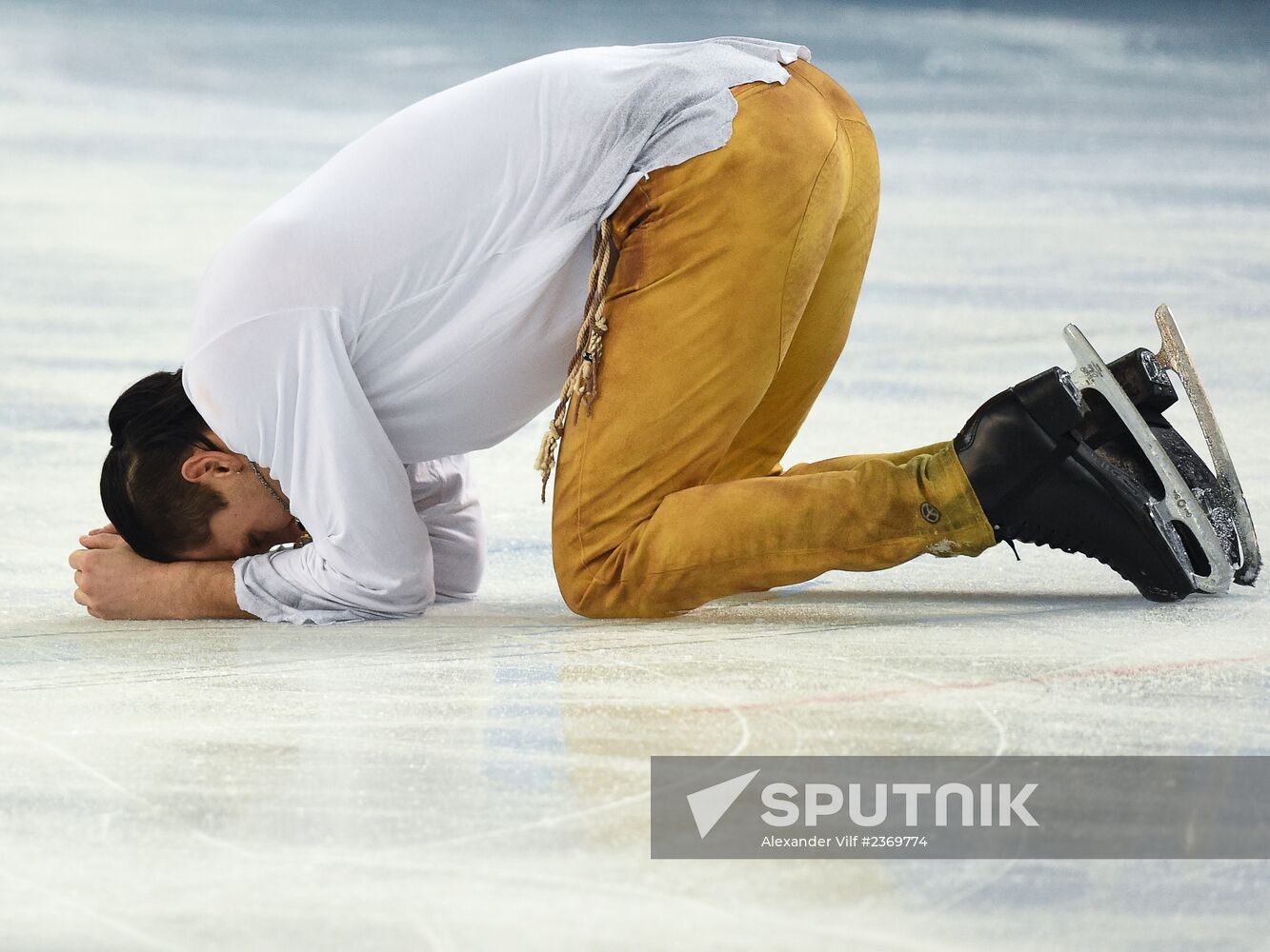 2014 Winter Olympics. Figure skating. Pairs. Free skating