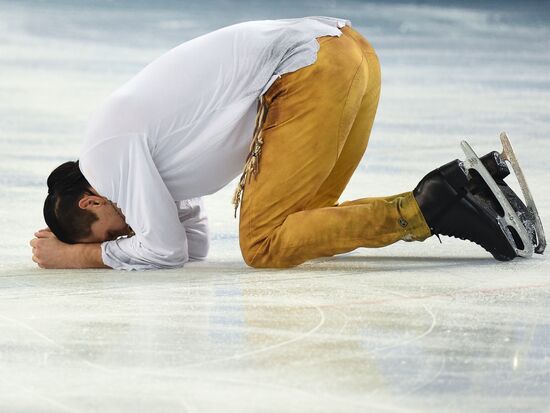 2014 Winter Olympics. Figure skating. Pairs. Free skating