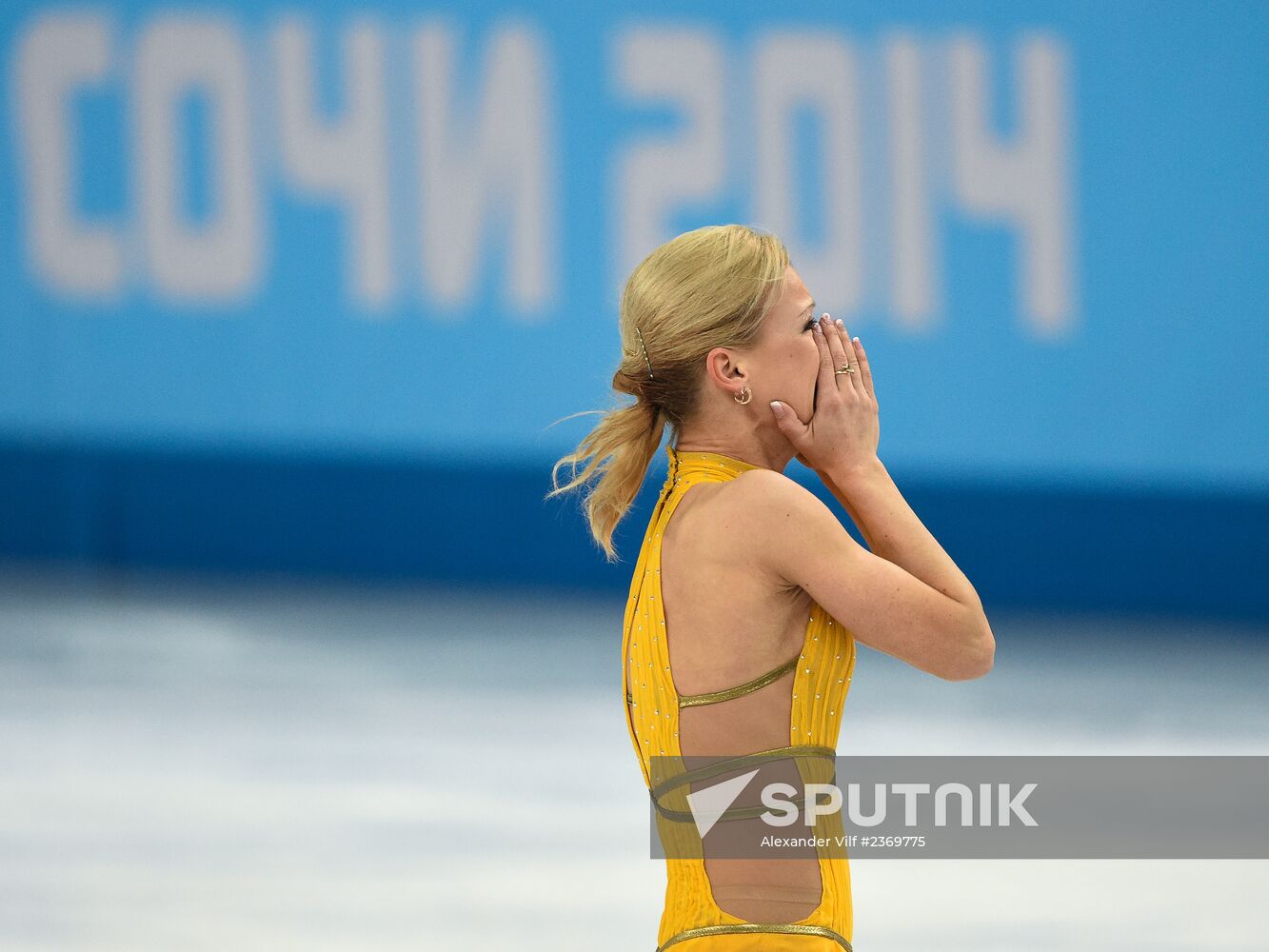 2014 Winter Olympics. Figure skating. Pairs. Free skating