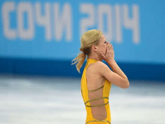 2014 Winter Olympics. Figure skating. Pairs. Free skating