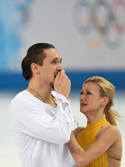2014 Winter Olympics. Figure skating. Pairs. Free skating