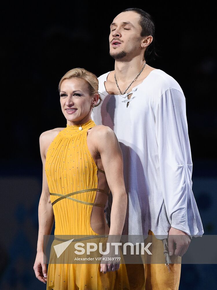 2014 Winter Olympics. Figure skating. Pairs. Free skating