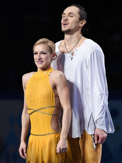 2014 Winter Olympics. Figure skating. Pairs. Free skating