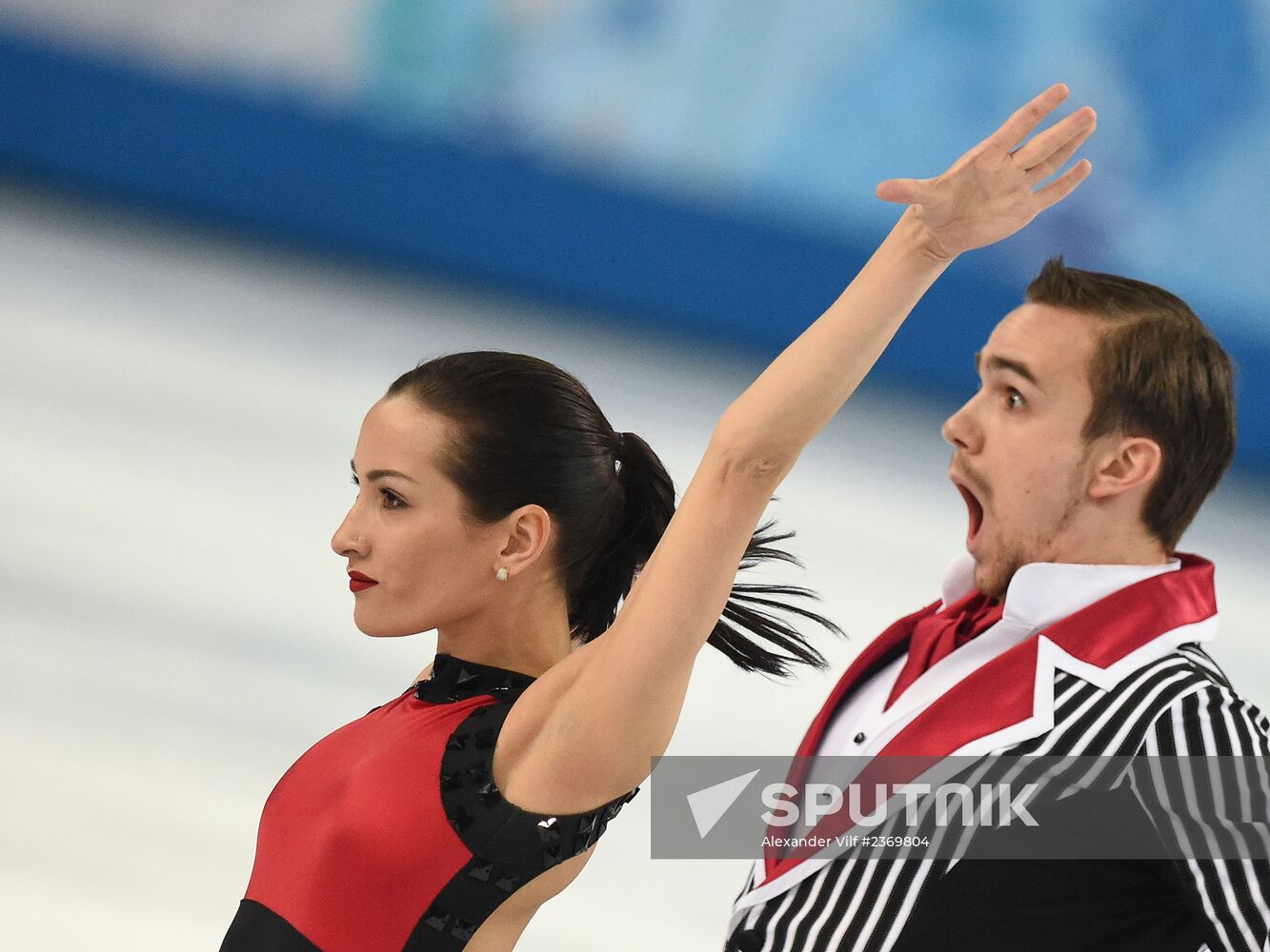 2014 Winter Olympics. Figure skating. Pairs. Short program