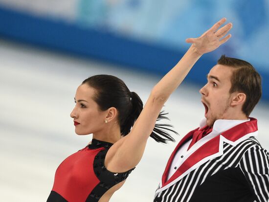 2014 Winter Olympics. Figure skating. Pairs. Short program