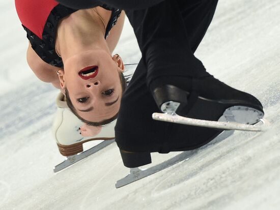 2014 Winter Olympics. Figure skating. Pairs. Short program
