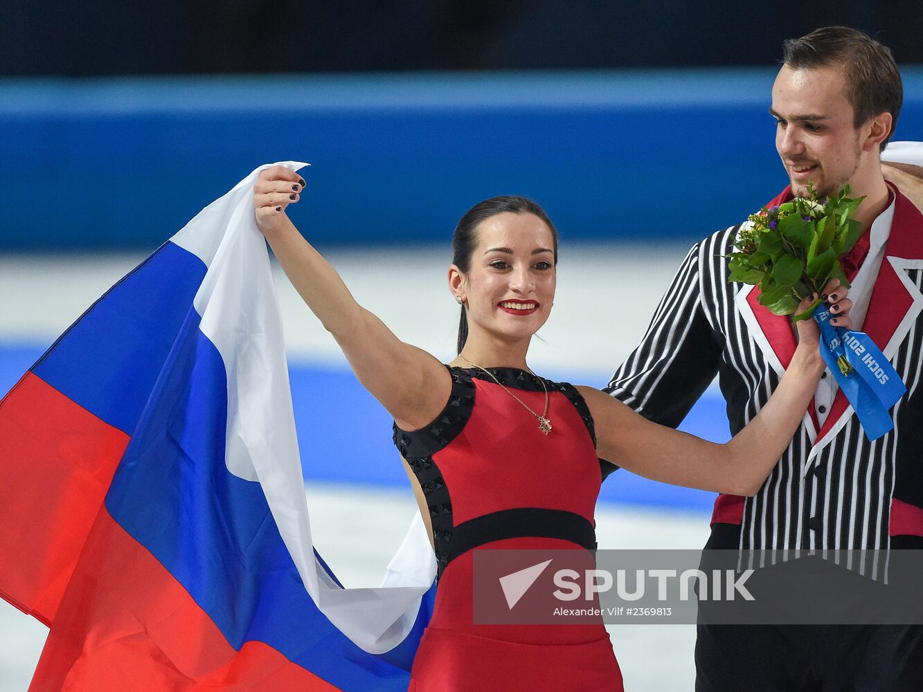 2014 Winter Olympics. Figure skating. Pairs. Free skating