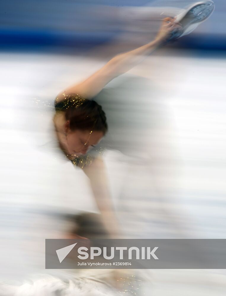 2014 Winter Olympics. Figure skating. Pairs. Free skating