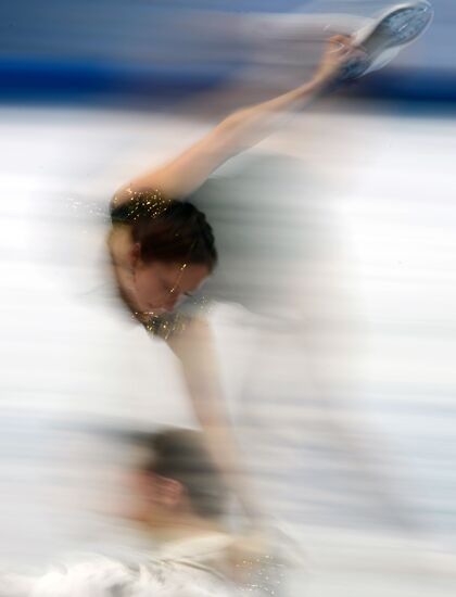 2014 Winter Olympics. Figure skating. Pairs. Free skating