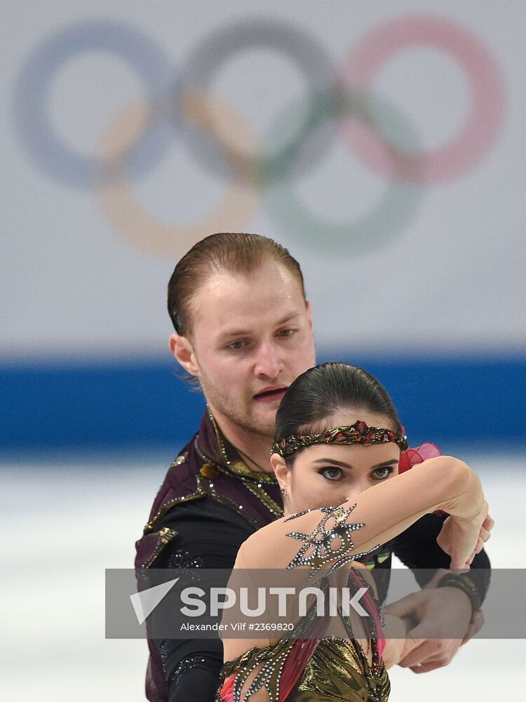 2014 Winter Olympics. Figure skating. Pairs. Free skating