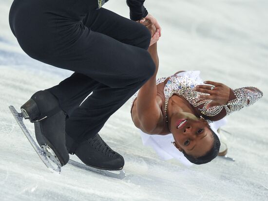 2014 Winter Olympics. Figure skating. Pairs. Free skating