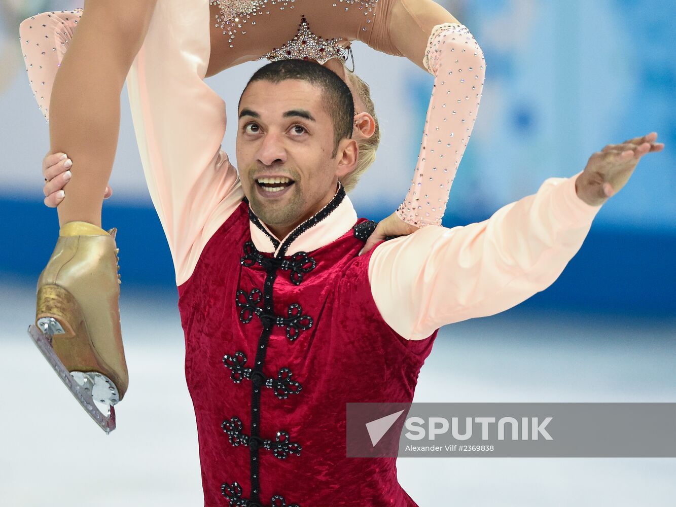 2014 Winter Olympics. Figure skating. Pairs. Free skating