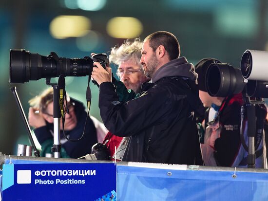 2014 Winter Olympics. Medal ceremony. Day Three