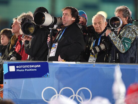 2014 Winter Olympics. Medal ceremony. Day Three