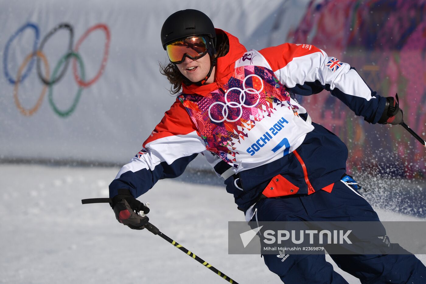 2014 Winter Olympics. Freestyle skiing. Men. Slopestyle