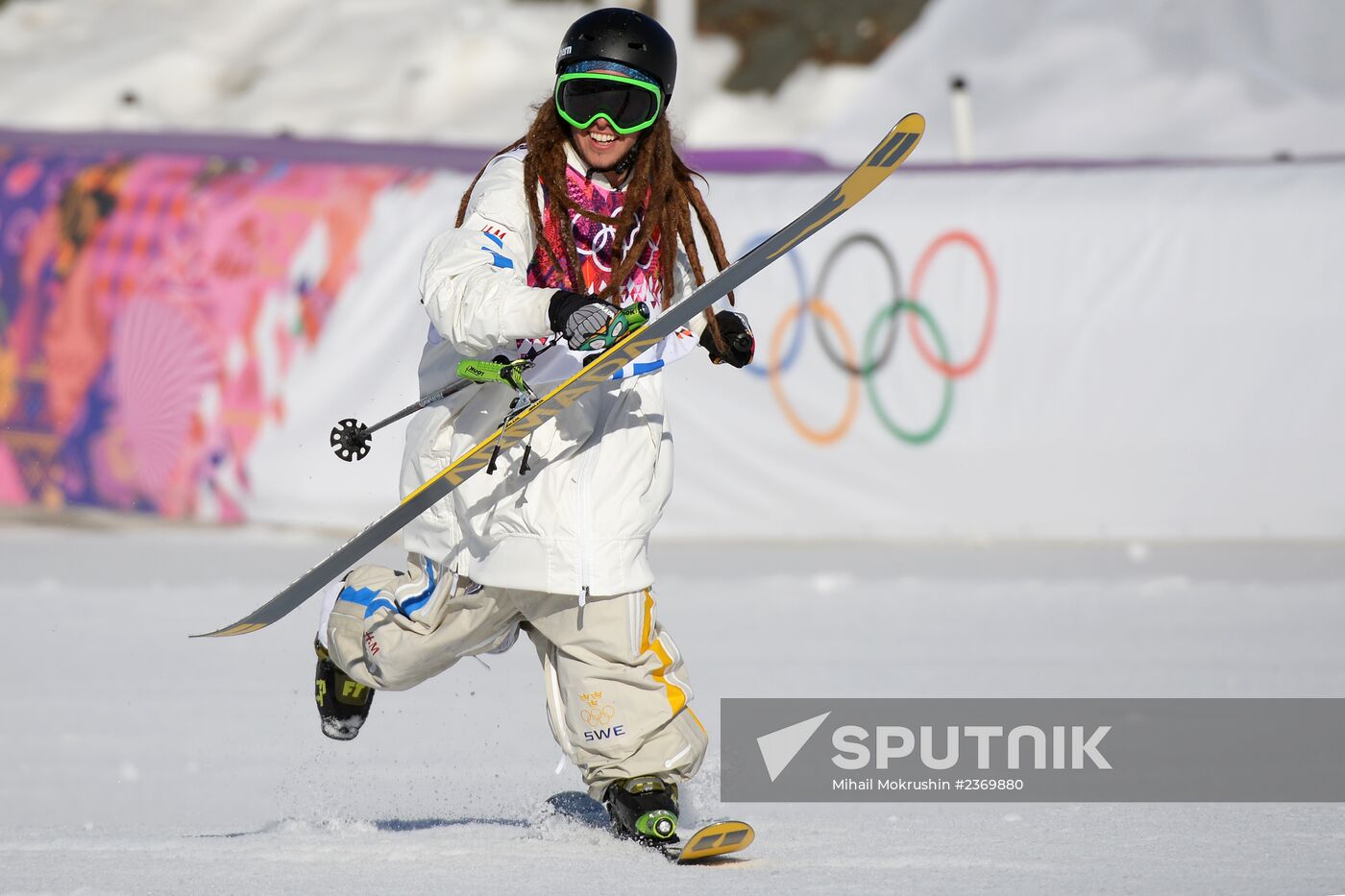 2014 Winter Olympics. Freestyle skiing. Men. Slopestyle