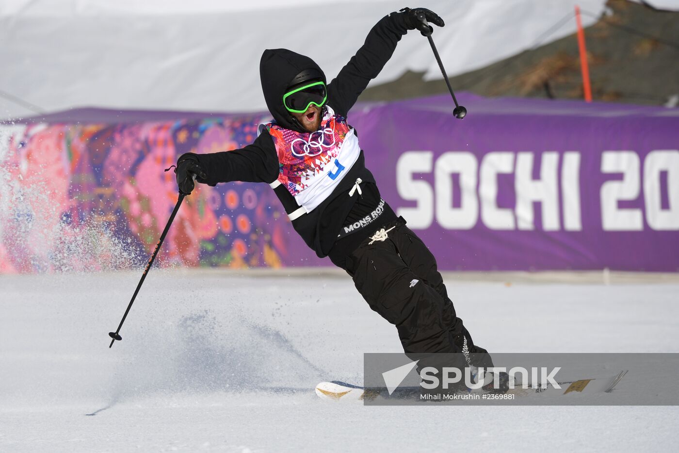 2014 Winter Olympics. Freestyle skiing. Men. Slopestyle