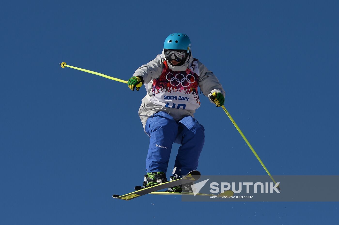 2014 Winter Olympics. Freestyle skiing. Men. Slopestyle