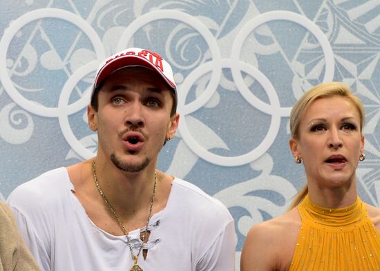 2014 Winter Olympics. Figure skating. Pairs. Free skating