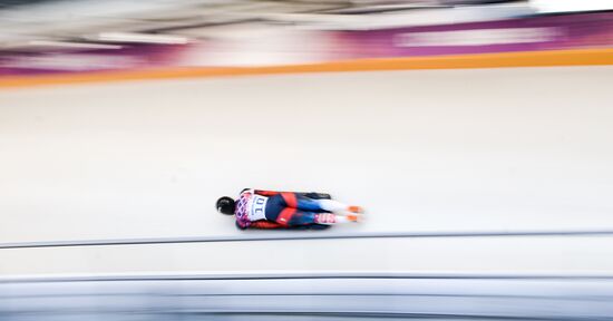 2014 Winter Olympics. Skeleton. Women. Day One