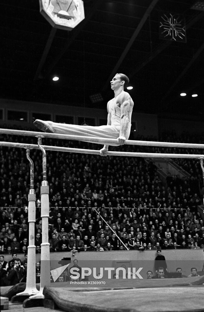 Gymnast Pavel Stolbov