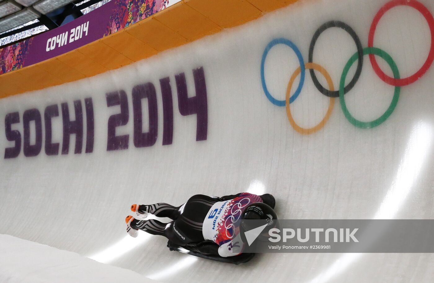 2014 Winter Olympics. Skeleton. Women. Day One