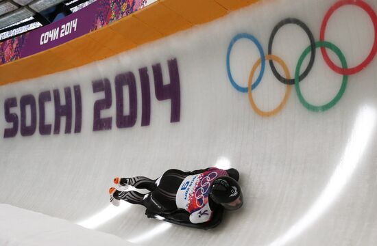 2014 Winter Olympics. Skeleton. Women. Day One