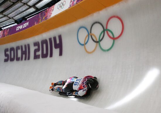2014 Winter Olympics. Skeleton. Women. Day One