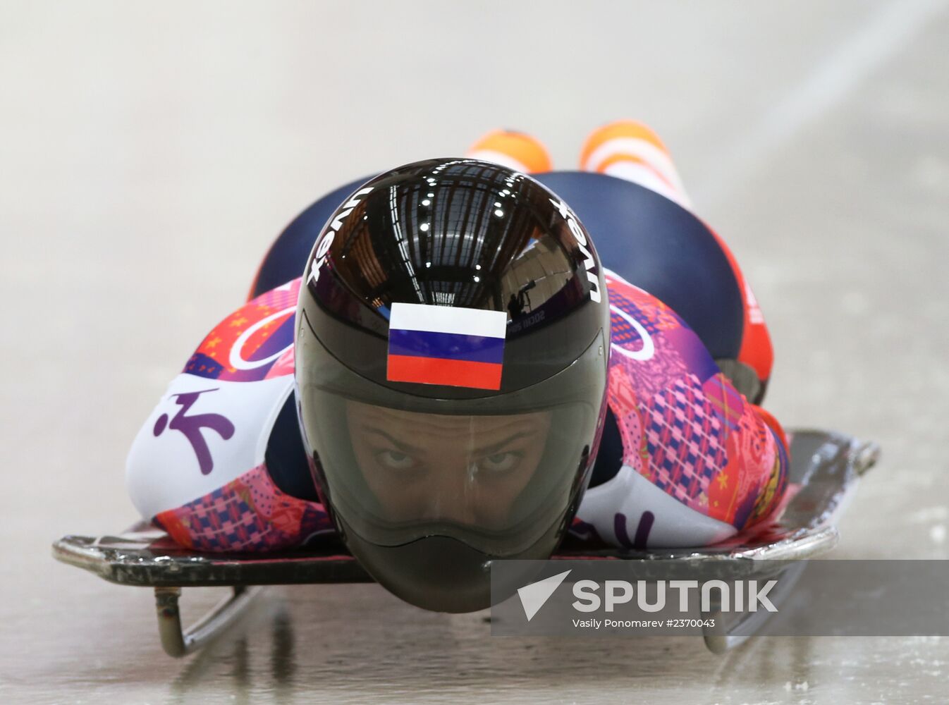 2014 Winter Olympics. Skeleton. Women. Day One