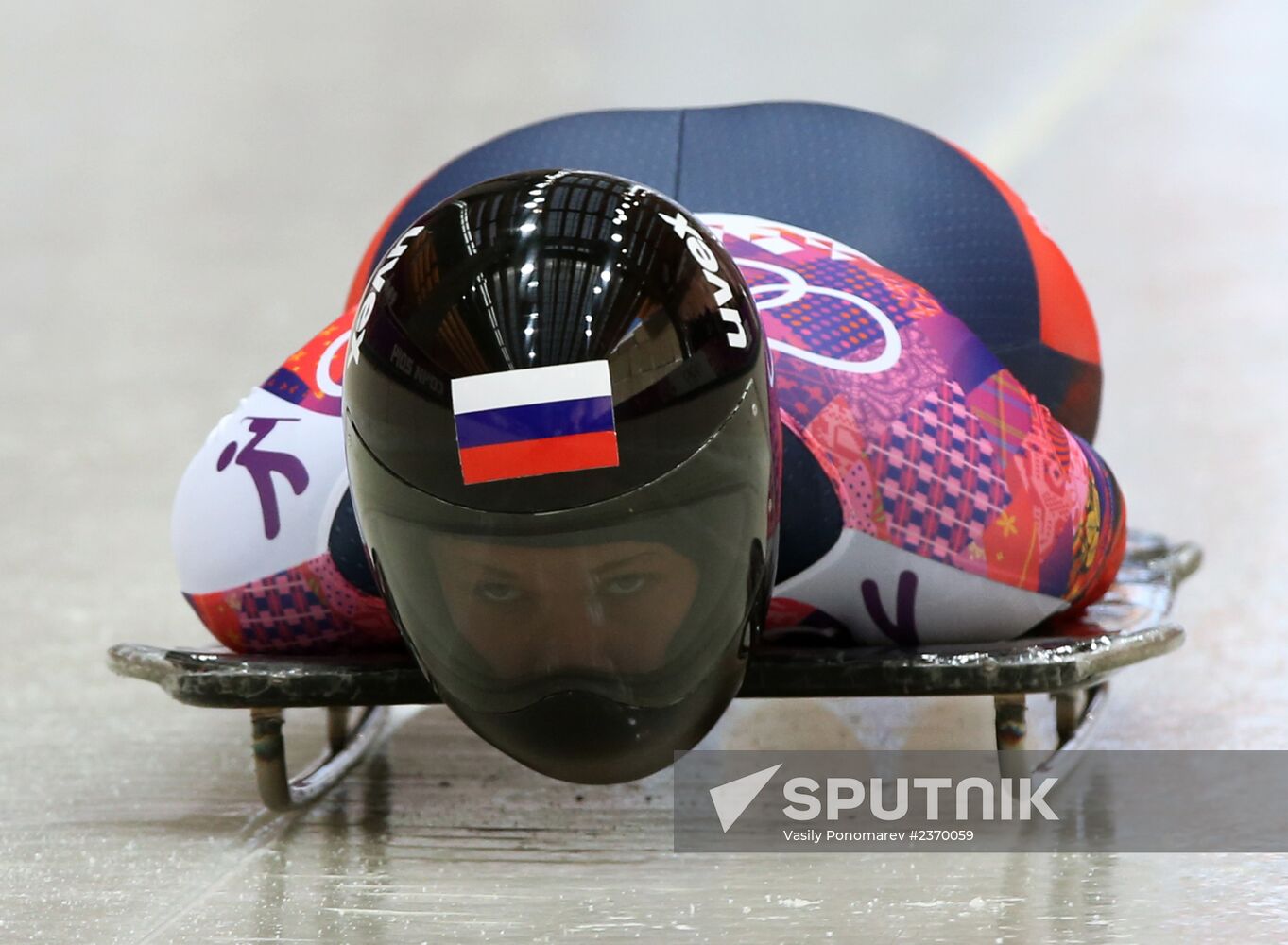 2014 Winter Olympics. Skeleton. Women. Day One