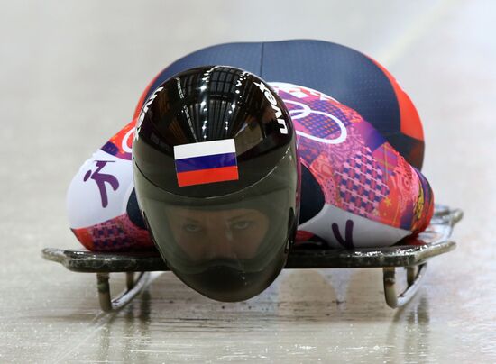 2014 Winter Olympics. Skeleton. Women. Day One