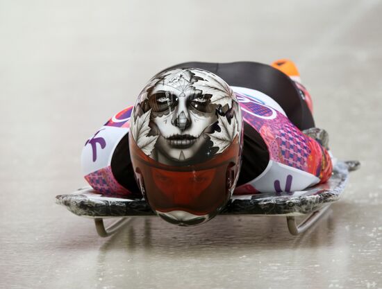 2014 Winter Olympics. Skeleton. Women. Day One