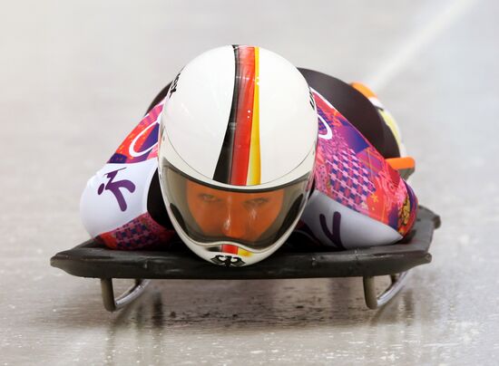 2014 Winter Olympics. Skeleton. Women. Day One