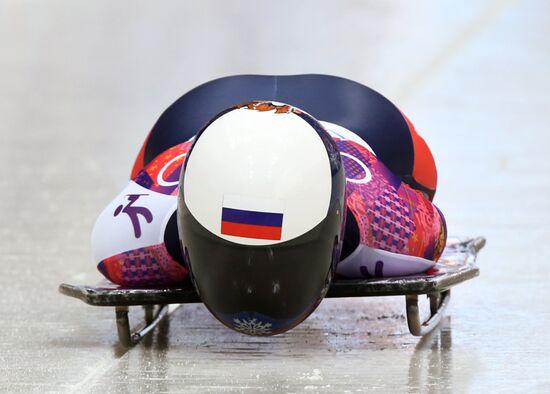 2014 Winter Olympics. Skeleton. Women. Day One