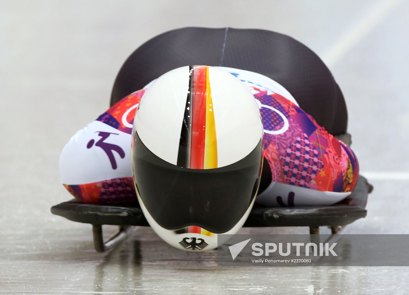 2014 Winter Olympics. Skeleton. Women. Day One