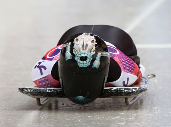 2014 Winter Olympics. Skeleton. Women. Day One