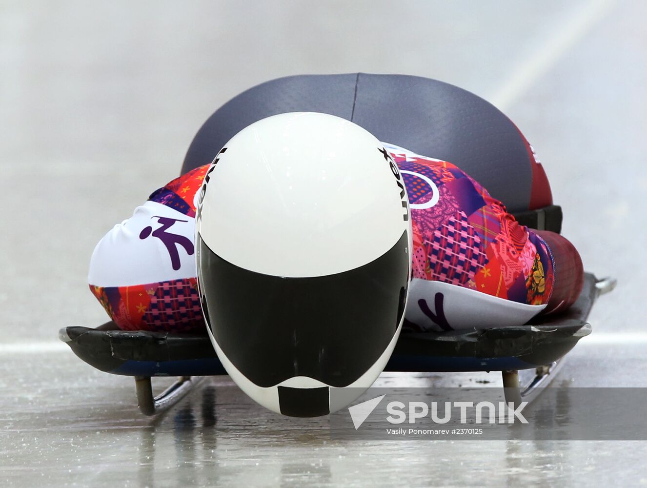 2014 Winter Olympics. Skeleton. Women. Day One